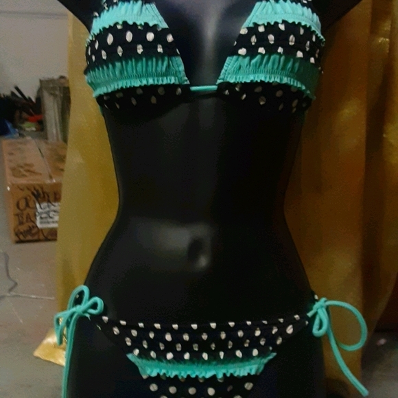 Polka dot bikini bathing suit - Picture 2 of 8